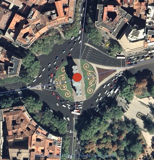 Puerta de Alcalá (8415). Puerta, Arco triunfal