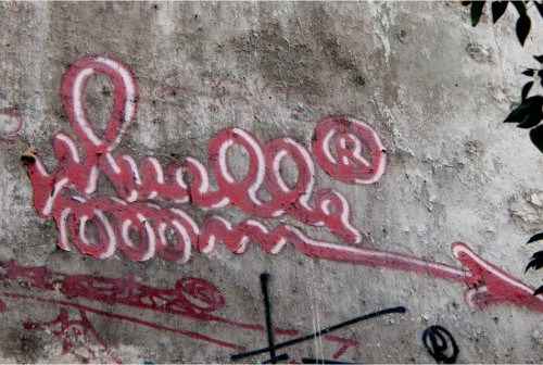 Grafiti "Muelle"