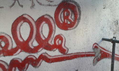 Grafiti "Muelle"