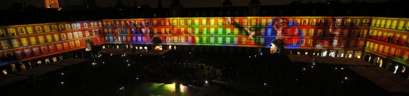 Videomaping Plaza Mayor