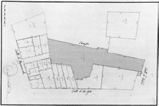 Casa nº 20 de la manzana 100 correspondiente a la Casa Matadero de la Villa en el Libro de Asientos de las Casas de Madrid. 1770.