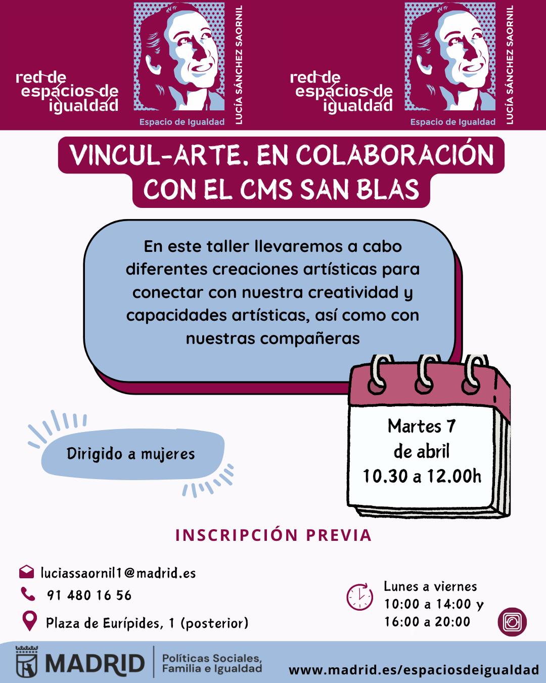 Cartel con la misma informaci&oacute;n que la publicada en web