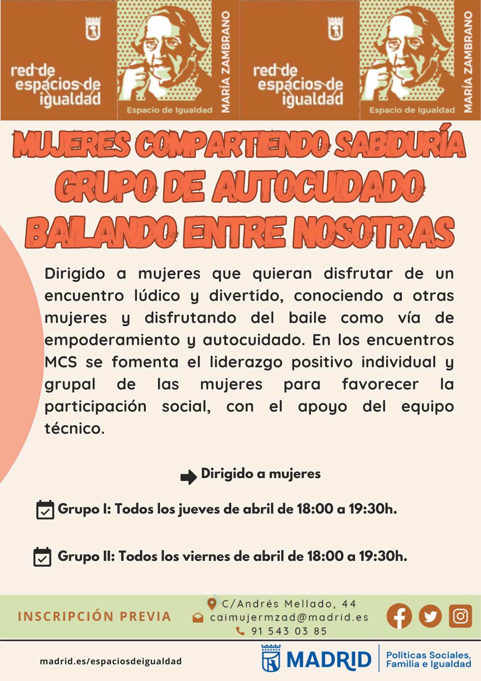 Cartel con la misma informaci&oacute;n que la publicada en web